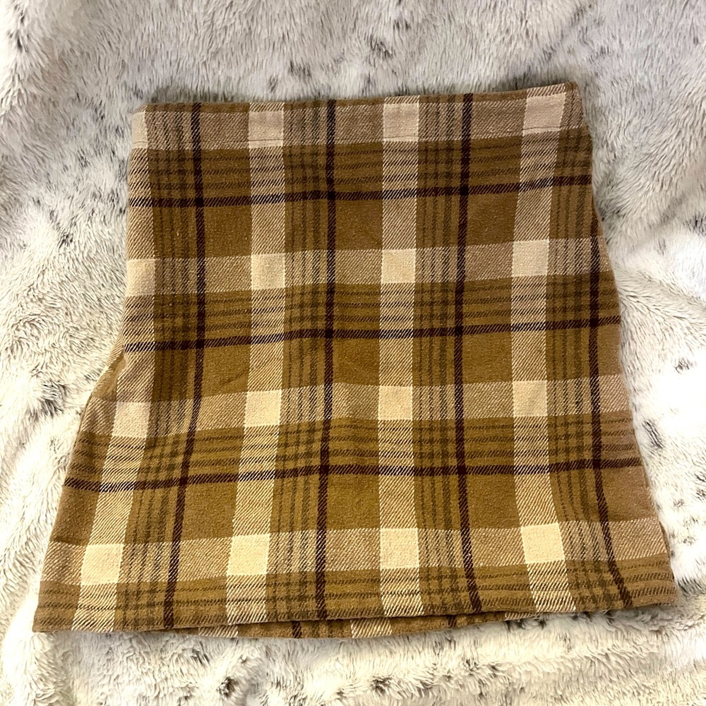 SHEIN girls plaid skirt